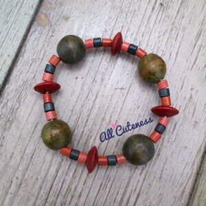 Wooden Beaded Bracelet